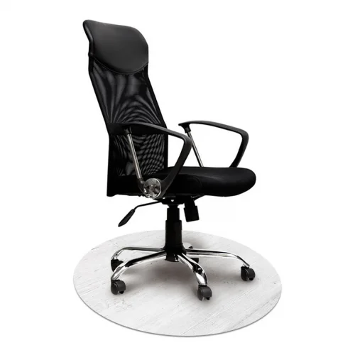 Elastyczna mata ochronna pod krzesło na kółkach z grafiką 070 - pod fotel obrotowy - okrągła śr. 100cm, gr. 2,2mm