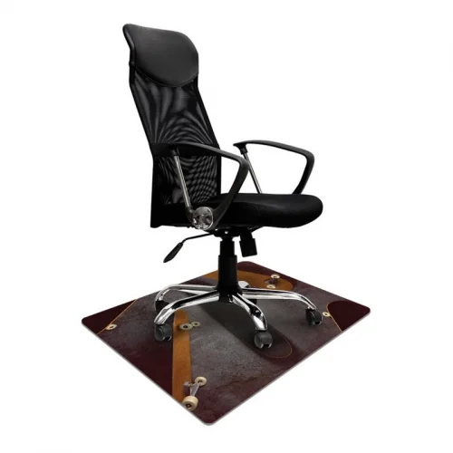 Mata ochronna pod krzesło na kółkach z grafiką 048 - pod fotel obrotowy - 80x120cm -  gr. 1,3mm