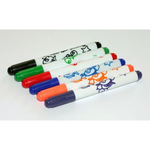 Pisaki suchościeralne BIC Kids Mini Velleda 6 kolorów - komplet