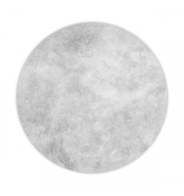 Mata ochronna pod krzesło na kółkach z grafiką 074 BETON - pod krzesło - okrągła śr. 100cm gr. 13mm