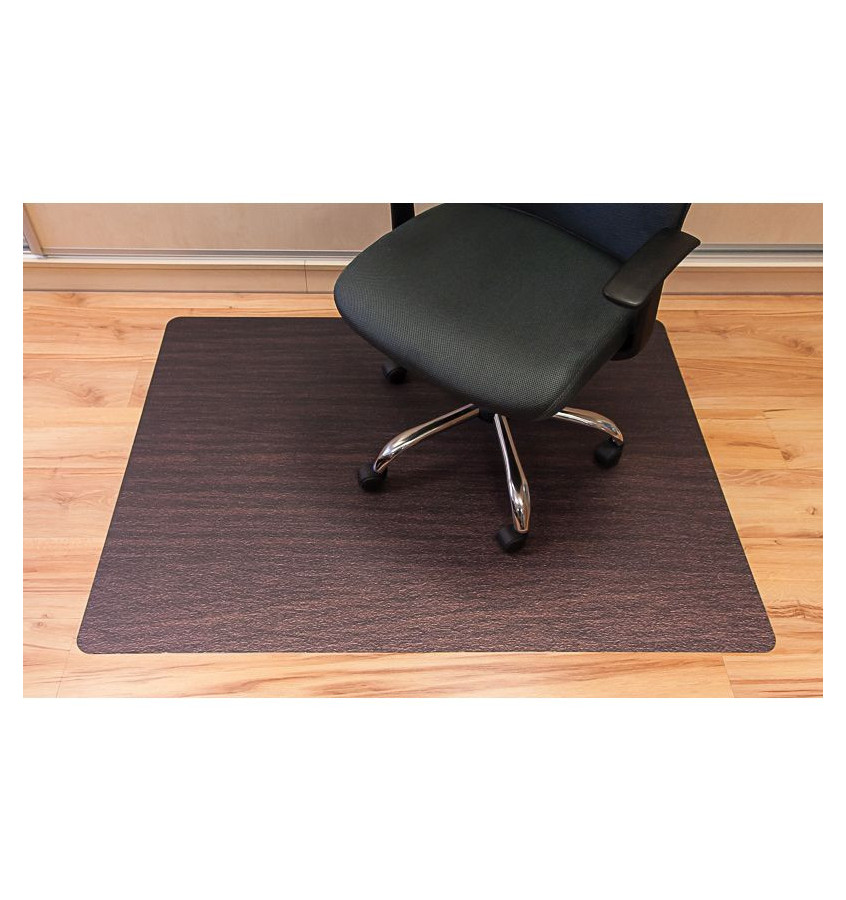 Mata 100x140cm ze wzorem 075 - CIEMNE DREWNO gr. 13mm