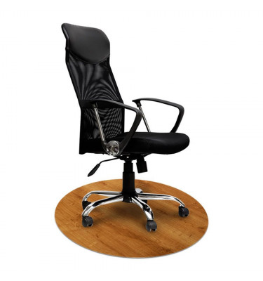 Mata ochronna pod krzesło na kółkach z grafiką 076 - pod fotel obrotowy - okrągła śr. 100cm gr. 13mm