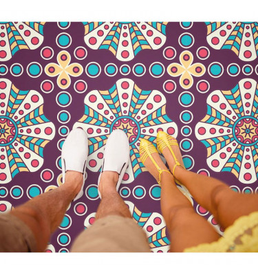 Wykładzina ze wzorem PCV0005 - szer. 150 cm