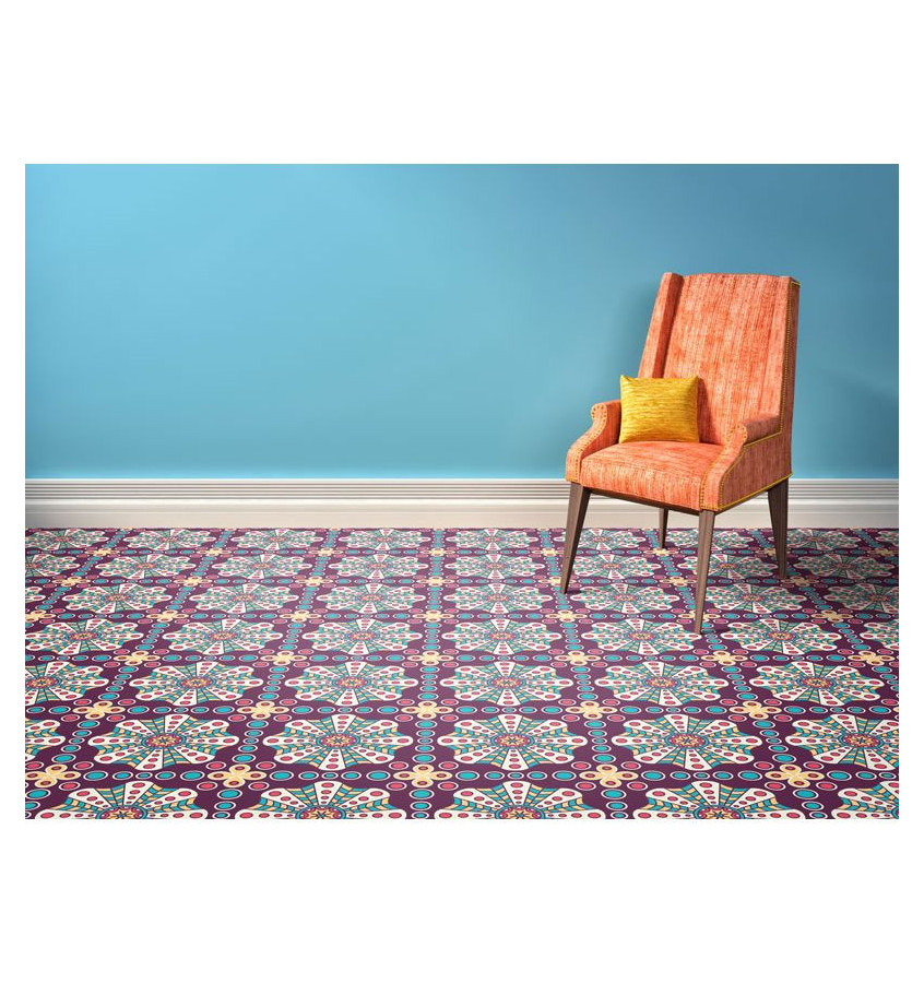 Wykładzina ze wzorem PCV0005 - szer. 150 cm