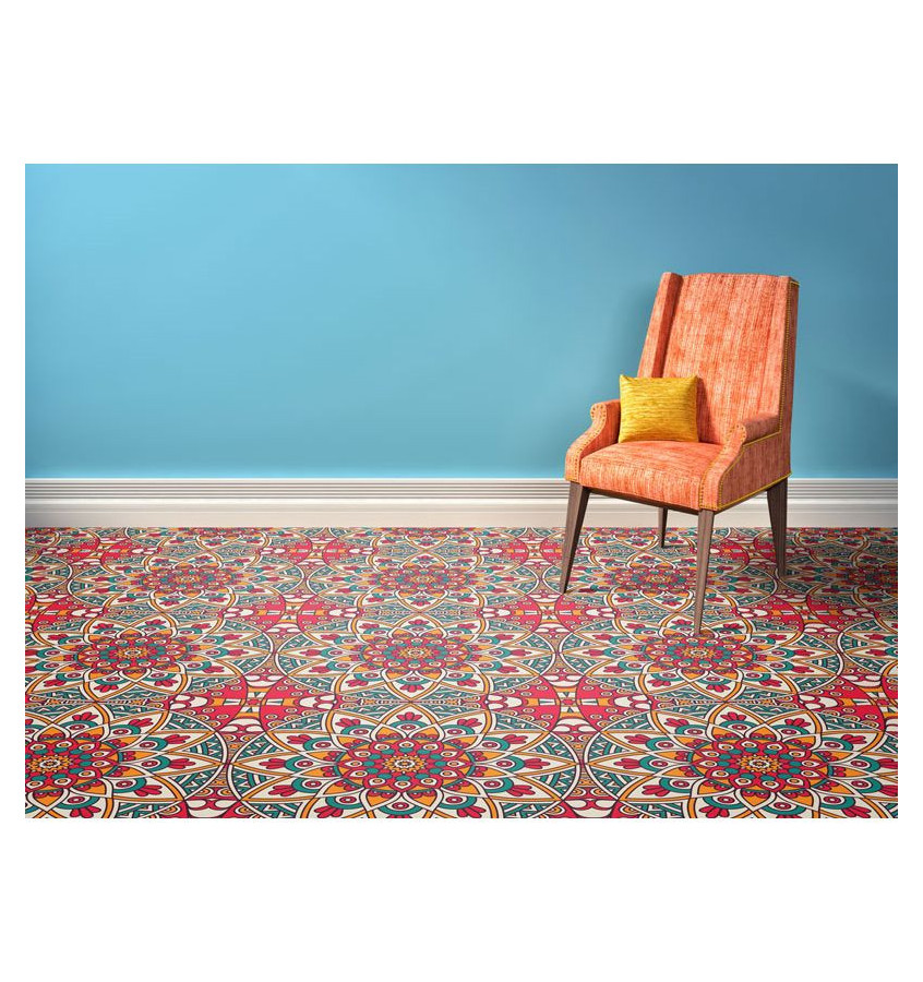 Wykładzina z nadrukiem PCV0007 szer. 150 cm