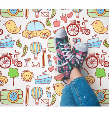 Wykładzina z nadrukiem PCV0009