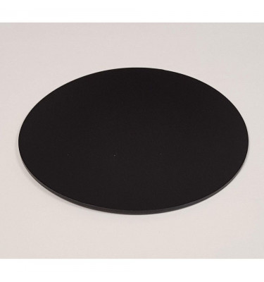 Podkładka pod kubek czarna okrągła 105cm gr 17mm