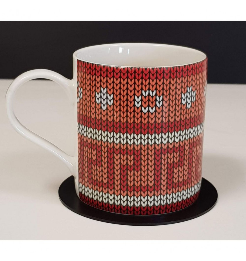 Podkładka pod kubek czarna okrągła 105cm gr 17mm