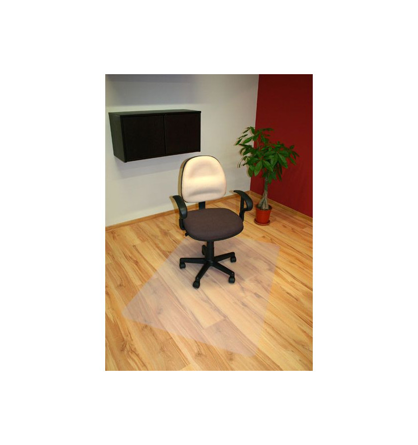 Podkładka ochronna pod krzesło obrotowe 80x120cm CIENKA półprzezroczysta