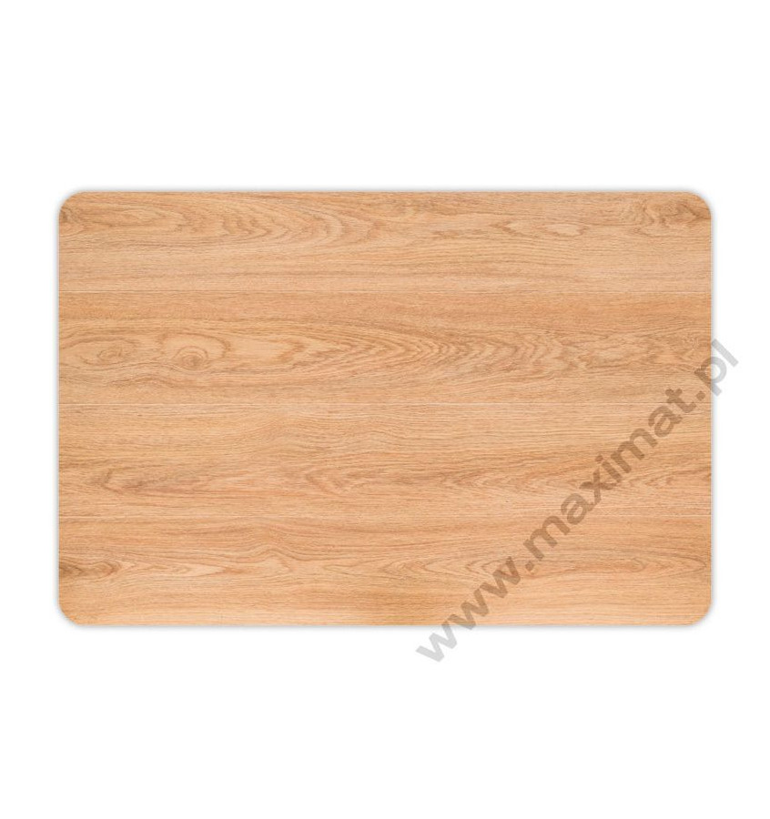 Elastyczna mata pod krzesła 100x140cm gr. 22mm ze wzorem 078 - DREWNO