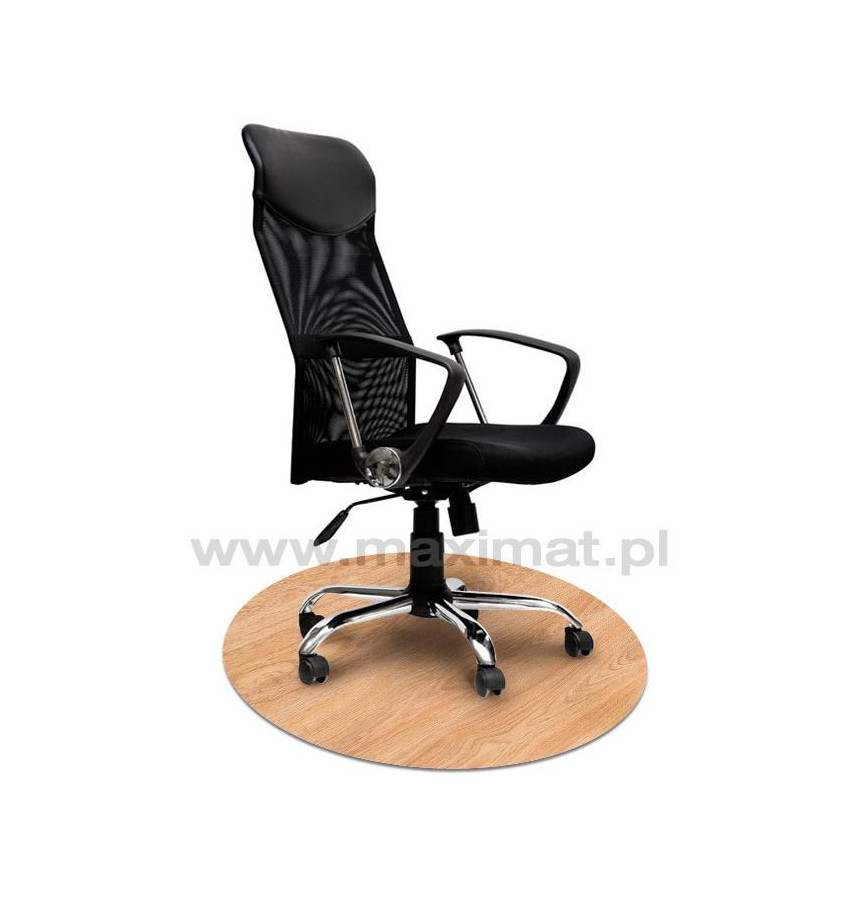 Elastyczna mata ochronna pod krzesło wzór 078 - pod fotel obrotowy - okrągła śr. 100cm gr. 22mm
