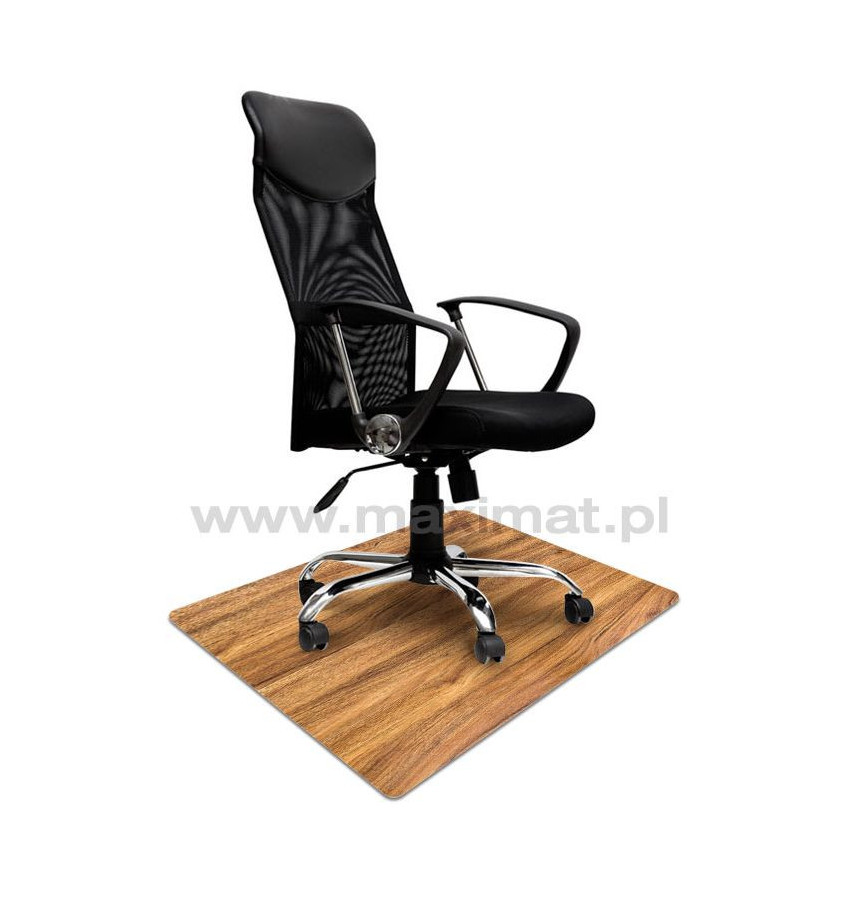 Elastyczna mata ochronna na podłogi twarde wzór 077 - pod fotele obrotowe - 80x120cm -  gr. 22mm