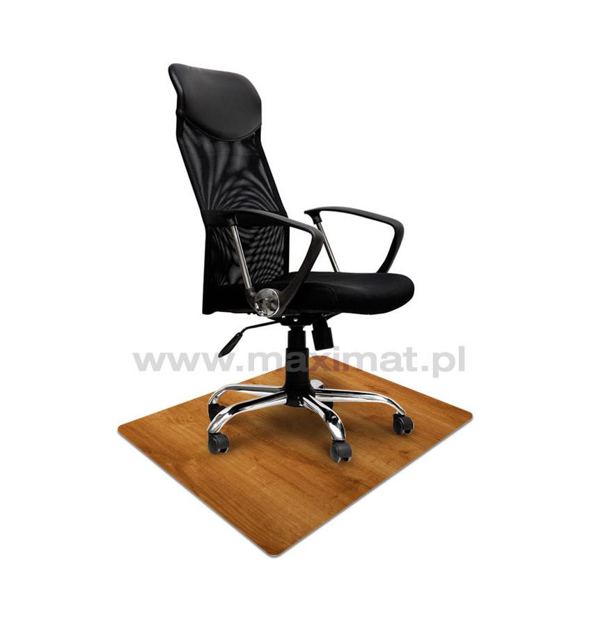 Elastyczna mata ochronna pod krzesło obrotowe z grafiką 076 - 80x120cm -  gr. 22mm