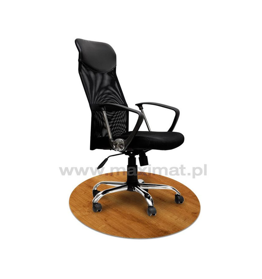 Elastyczna mata ochronna z grafiką 076 - pod fotel obrotowy - okrągła śr. 100cm gr. 22mm
