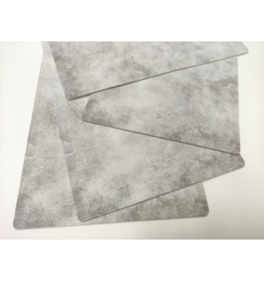 Elastyczna podkładka ochronna pod krzesła 120x180cm  gr. 22mm ze wzorem 074 - BETON