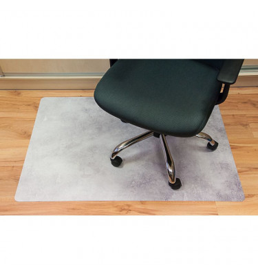 Elastyczna mata 80x120cm pod krzesł0 gr. 22mm z nadrukiem 074 - BETON