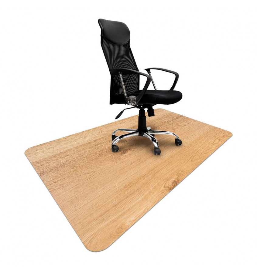 Elastyczna podkładka ochronna pod krzesła 120x180cm gr. 22mm ze wzorem 073 - DREWNO