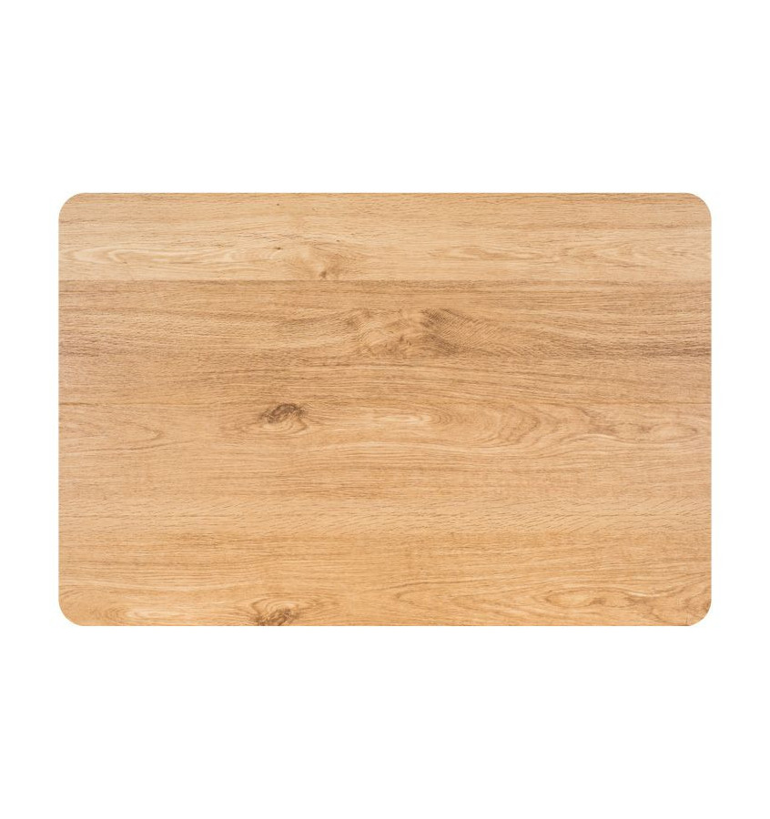 Elastyczna mata ochronna 80x120cm pod krzesło na kółkach gr. 22mm z grafiką 073 - DREWNO