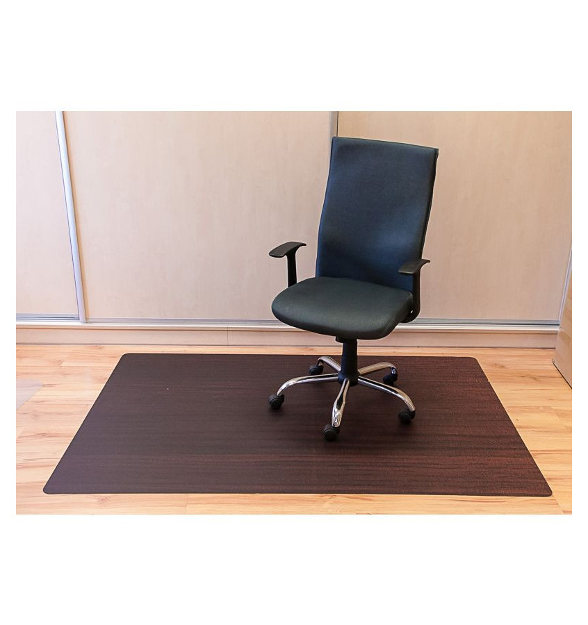 Elastyczna podkładka ochronna pod krzesła 120x180cm gr. 22mm ze wzorem 072 - CIEMNE DREWNO