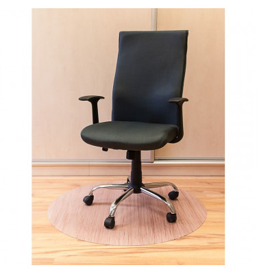 Elastyczna mata ochronna pod krzesło na kółkach z grafiką 071 - pod fotel obrotowy - okrągła śr. 100cm gr. 22mm