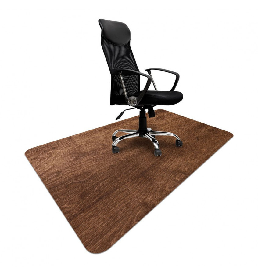 Elastyczna podkładka ochronna pod krzesła 120x180cm gr. 22mm ze wzorem 068 - DREWNO