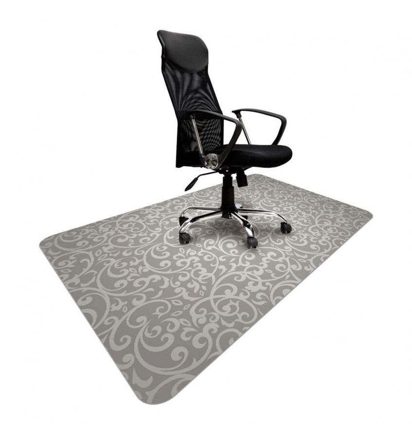 Elastyczna mata ochronna pod krzesło 120x180cm gr. 22mm ze wzorem 062 - ESY - FLORESY