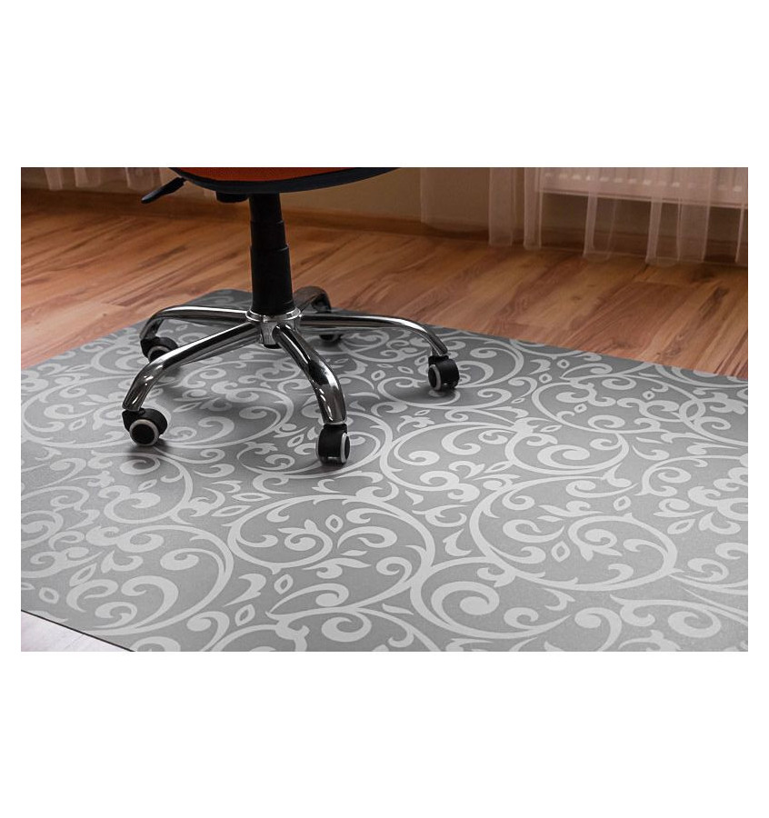 Elastyczna mata ochronna pod krzesło 120x180cm gr. 22mm ze wzorem 062 - ESY - FLORESY