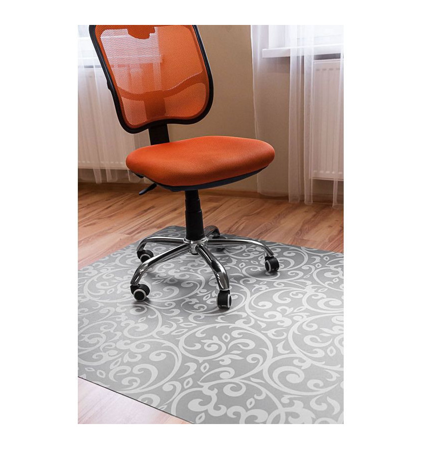 Elastyczna mata ochronna pod krzesło 120x180cm gr. 22mm ze wzorem 062 - ESY - FLORESY