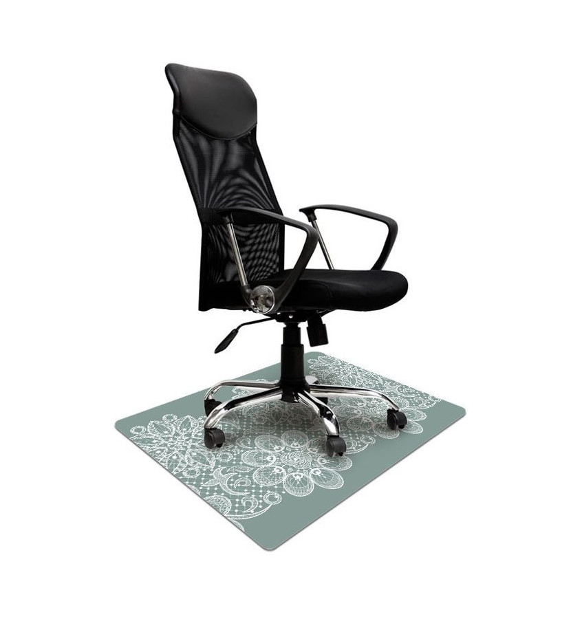 Elastyczna mata ochronna pod krzesło 80x120cm gr. 22mm wzór 060 - SKANDYNAWSKA KORONKA