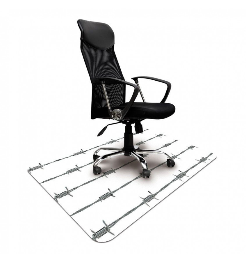 Elastyczna mata100x140cm gr. 22mm ze wzorem 058 - DRUT KOLCZASTY