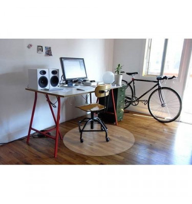 Podkładka ochronna fi 100cm pod fotel biurowy okrągła mata 1mm