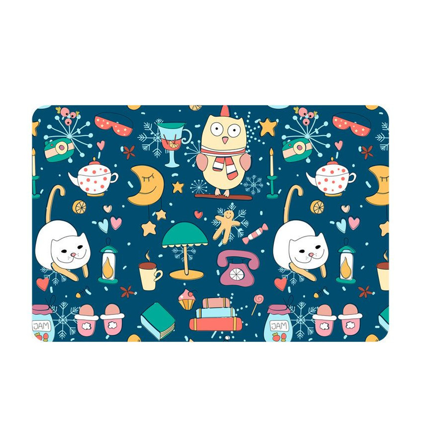 Elastyczna mata ochronna pod krzesło 120x180cm  gr. 22 mm z nadrukiem 054 - DLA DZIECI