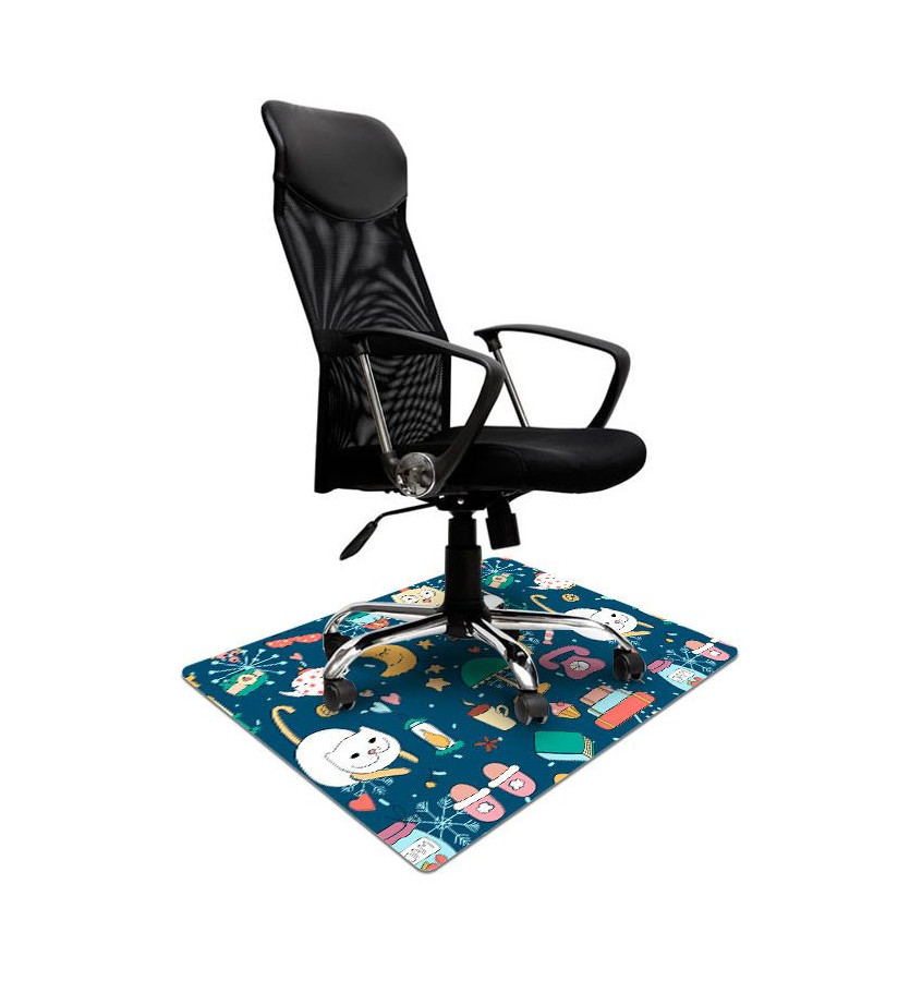 Elastyczna mata ochronna pod krzesełko 80x120cm gr. 22mm z grafiką 054 - DLA DZIECI