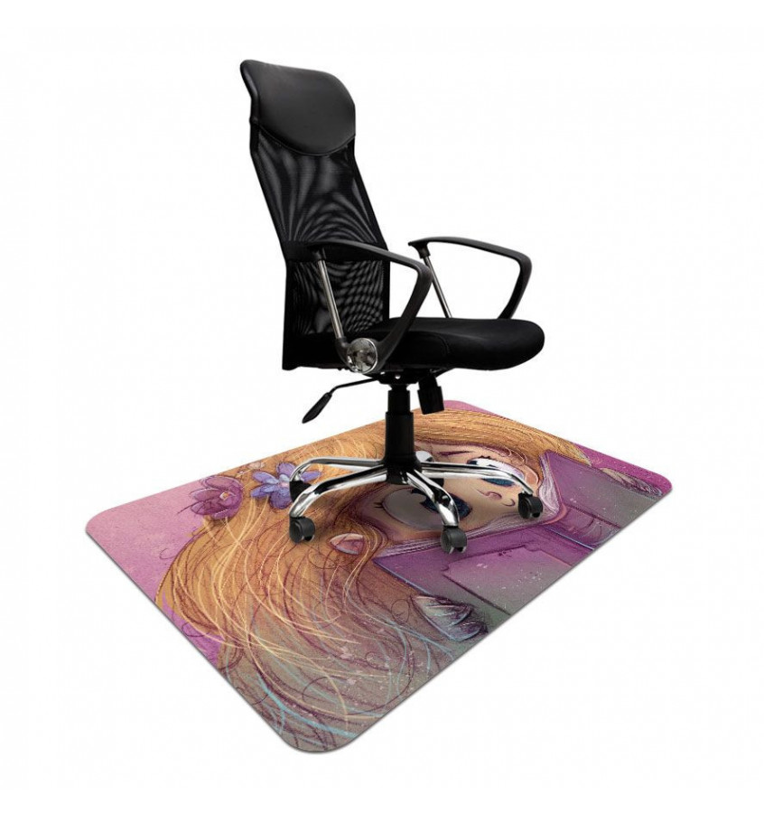 Elastyczna podkładka 100x140cm gr. 22mm wzór 053 - CZYTAJĄCA DZIEWCZYNKA