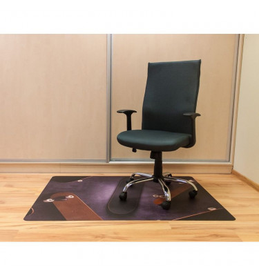 Elastyczna mata pod krzesło dla nastolatka 100x140cm gr. 22mm wzór 048 - DESKOROLKI