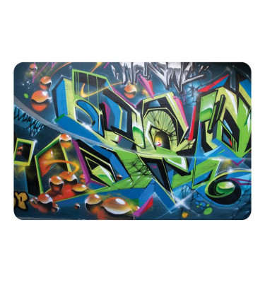 Elastyczna podkładka ochronna 120x180cm gr. 22mm z nadrukiem 047 - GRAFFITI