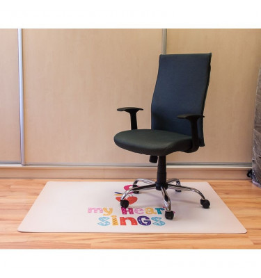 Elastyczna mata 100x140cm gr. 22mm wzór 046 - MY HEART SINGS