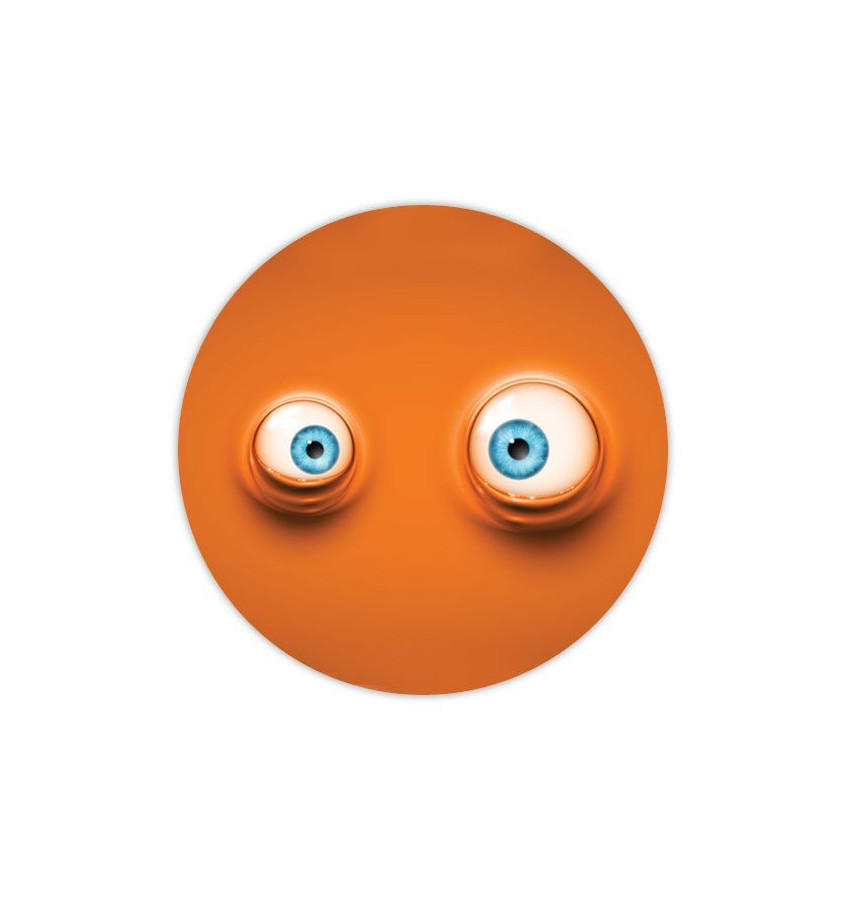 Elastyczna mata pod krzesło fotel z grafiką 045 - śr. 100cm gr. 22mm