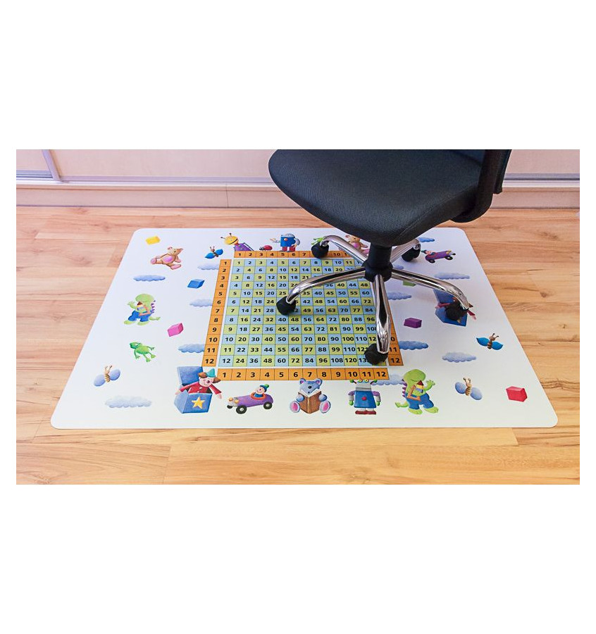 Elastyczna mata 100x140cm gr. 22mm wzór 043 - TABLICZKA MNOŻENIA 