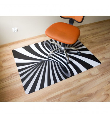 Elastyczna podkładka 100x140cm  gr. 22mm ze wzorem 039 - OP-ART