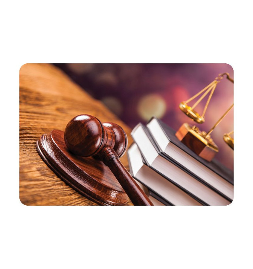 Elastyczna mata pod krzesło 120x180cm gr. 22mm wzór 035 - DLA PRAWNIKA