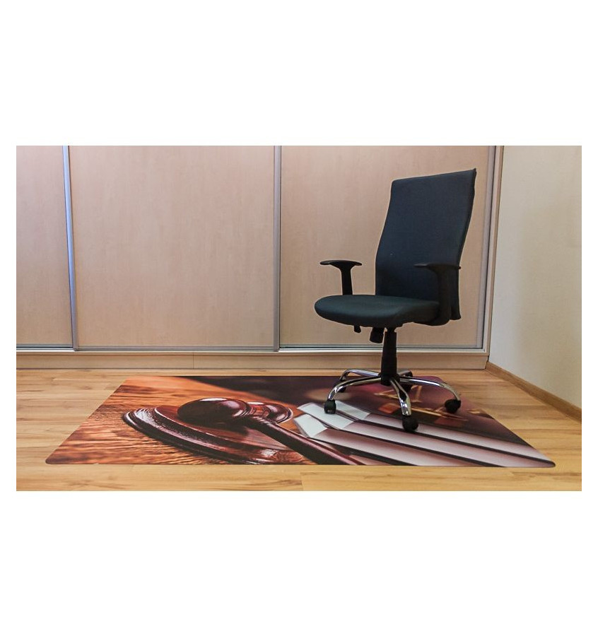 Elastyczna mata pod krzesło 120x180cm gr. 22mm wzór 035 - DLA PRAWNIKA