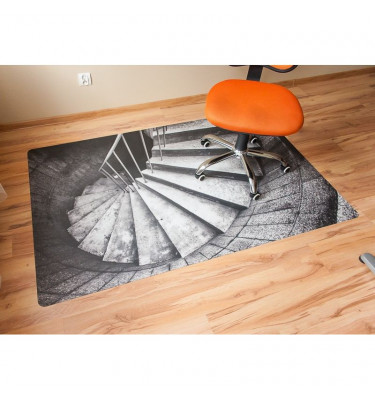 Elastyczne maty ochronne pod krzesła 120x180cm  gr. 22mm ze wzorem 034 - SCHODY