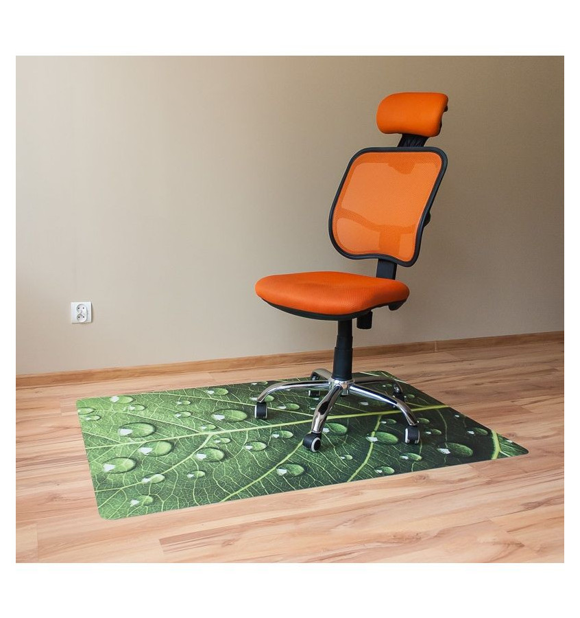 Elastyczna mata 100x140cm gr. 22mm nadruk 031 - LIŚĆ MAKRO