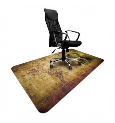 Elastyczna podkładka ochronna pod krzesło 120x180cm gr. 22mm wzór 029 - STARA MAPA