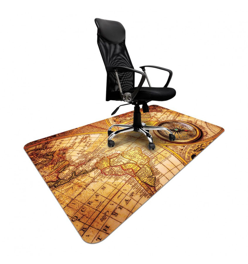 Elastyczna podkładka ochronna 120x180cm gr. 22mm ze wzorem 028 - MAPA i KOMPAS