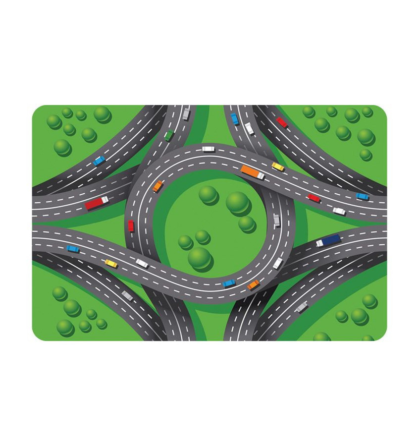 Mata pod krzesło 100x140cm gr. 22mm grafika 022 - AUTOSTRADA 2