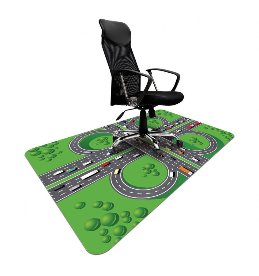 Elastyczna podkładka ochronna pod krzesło 120x180cm gr. 22mm grafika 021 - AUTOSTRADA