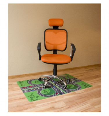 Elastyczna mata ochronna pod krzesło 80x120cm gr. 22mm wzór 021 - AUTOSTRADA