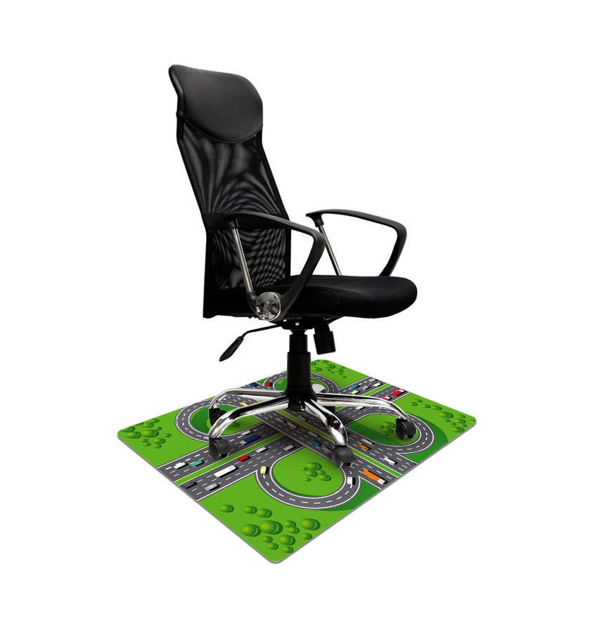 Elastyczna mata ochronna pod krzesło 80x120cm gr. 22mm wzór 021 - AUTOSTRADA